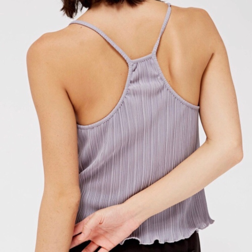 Anthropologie Milka Pleated Cami NWT Small Tank - Picture 2 of 7